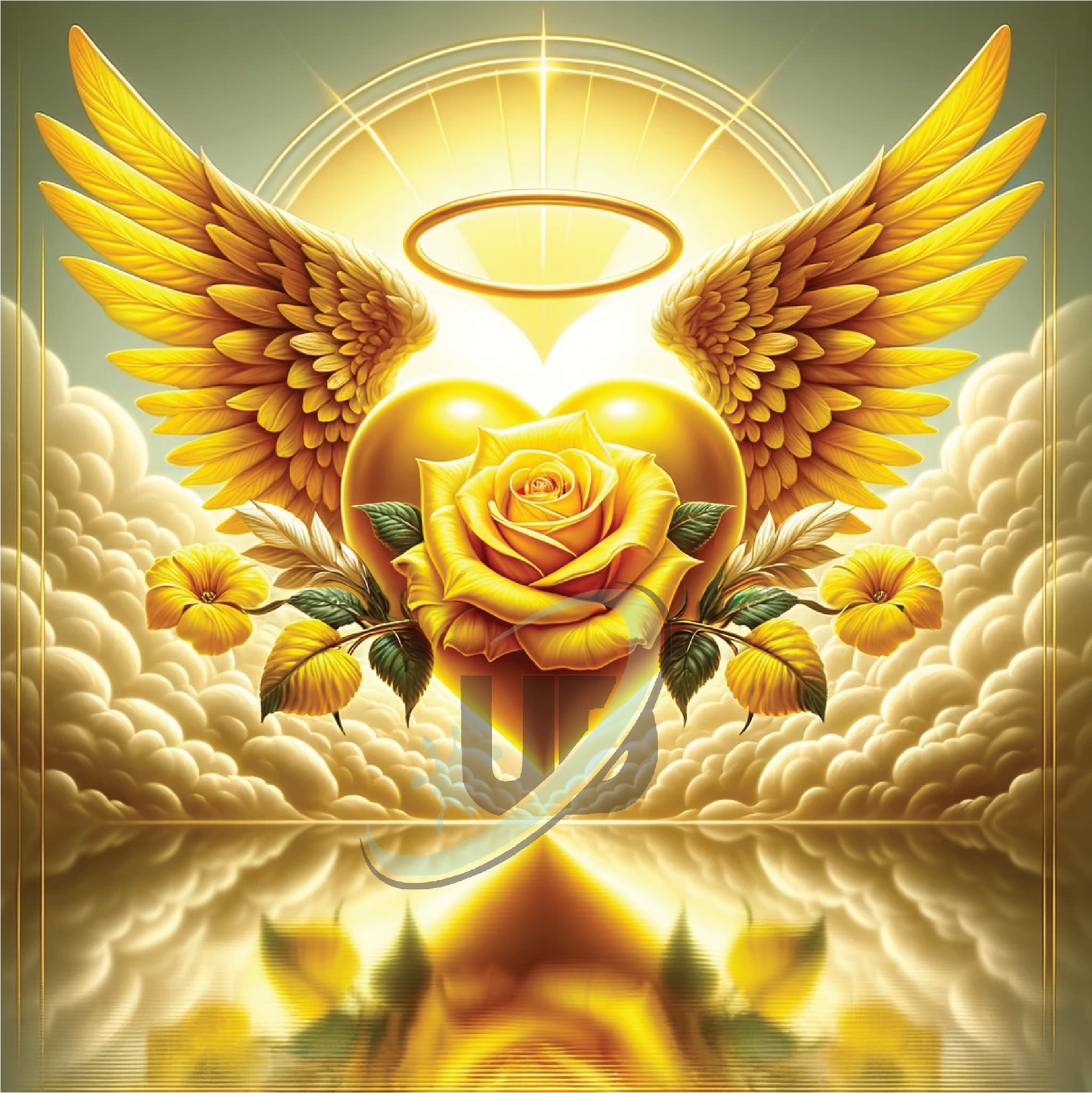 memorial background yellow