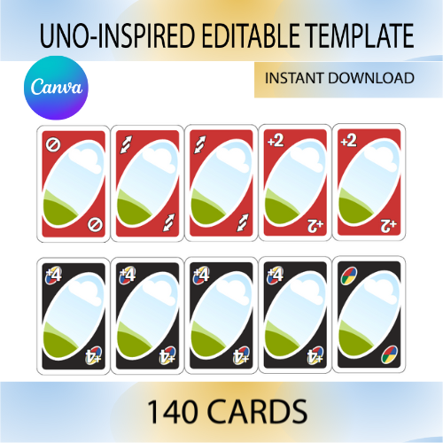 UNO-INSPIRED EDITABLE TEMPLATE
