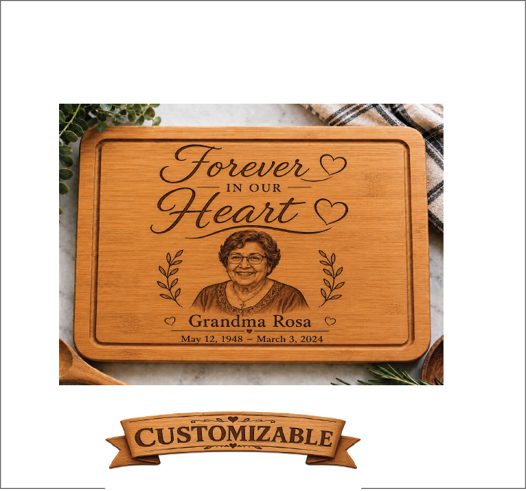 In Memory Of -Cutting Board
