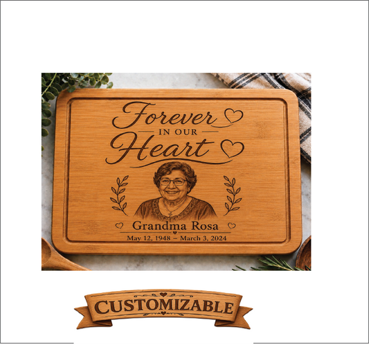 In Memory Of -Cutting Board